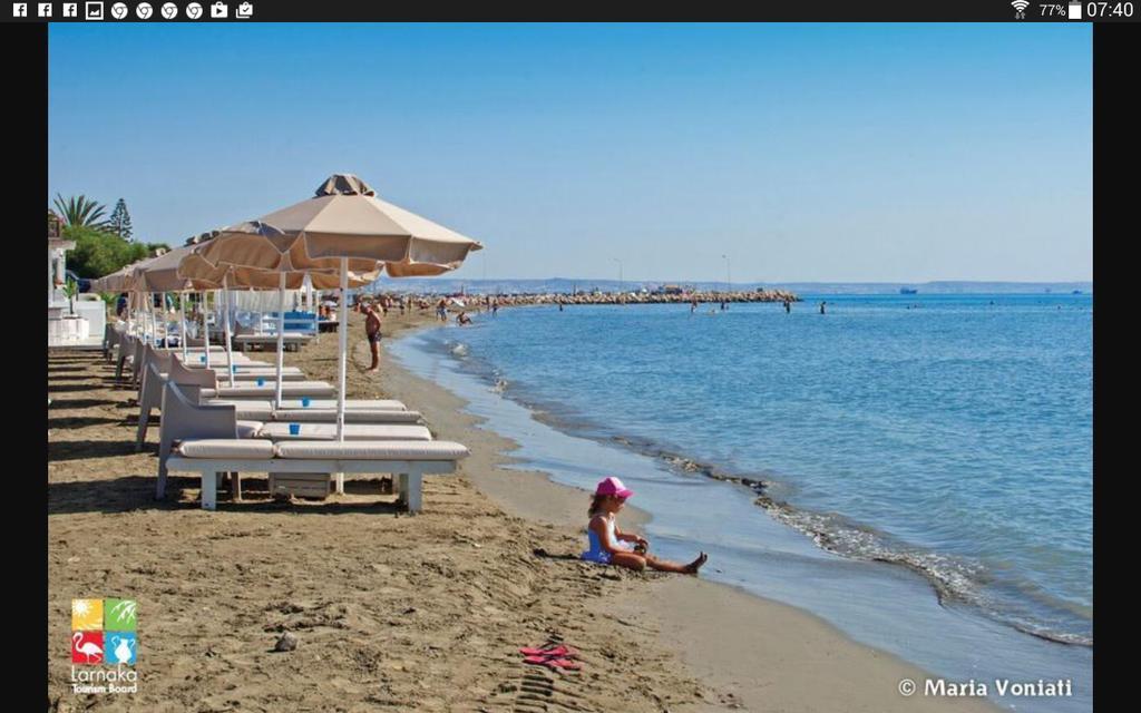Panikos Beach Apartment I لارنكا المظهر الخارجي الصورة